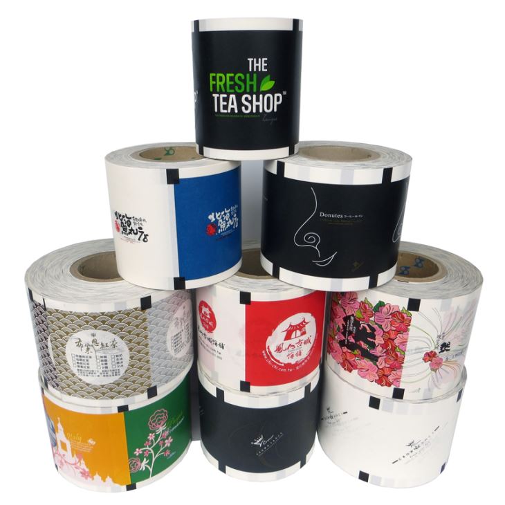 Burbuliukų arbatos puodelio sandarinimo plėvelė