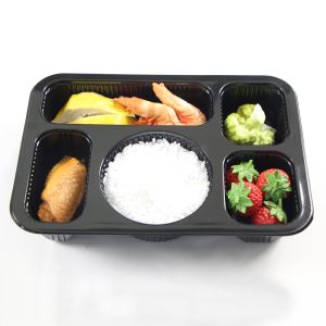 Išsinešti 5 skyrių Bento Box