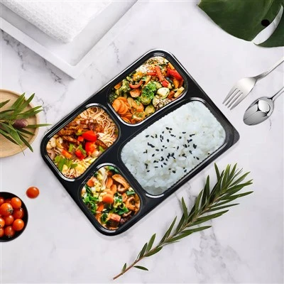 Bento vienkartinė maisto dėžutė