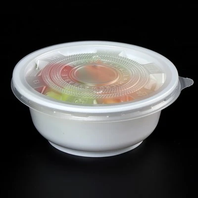 Plastikiniai apvalūs maisto laikymo konteineriai