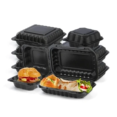Plastic To-Go Lunch Box