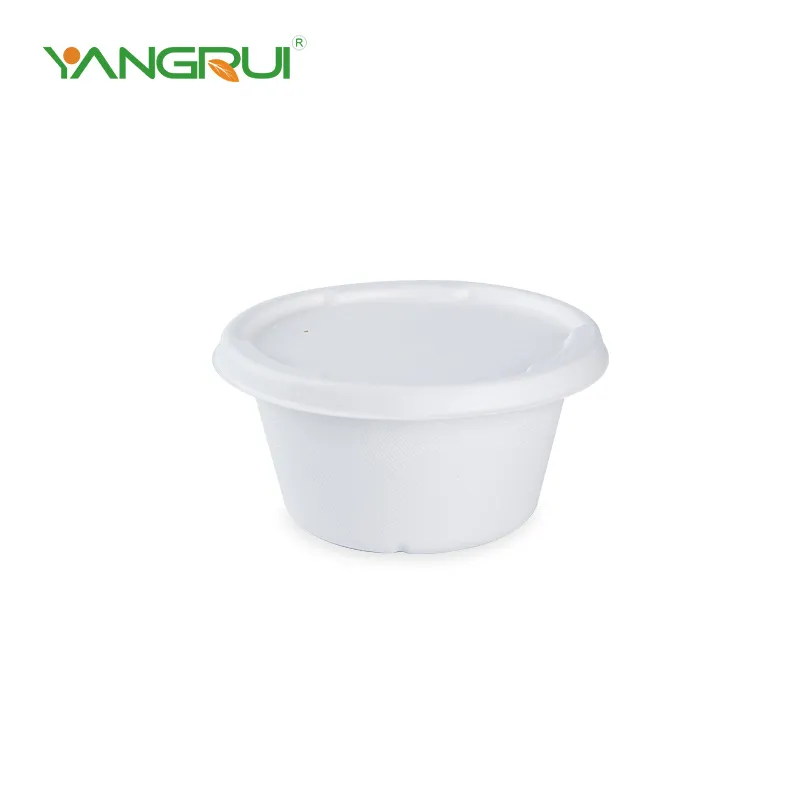 Popieriniai sriubos dubenys su dangteliais