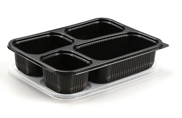 2222PP plastic 4 compartment take away container plastic 4 compartment take away container