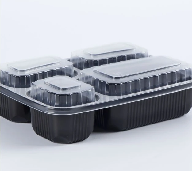 PP plastic 4 compartment take away container plastic 4 compartment take away container