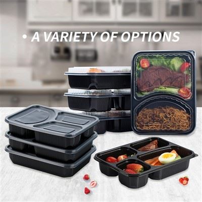 2-compartment To-go Containers 2-compartment To-go Containers