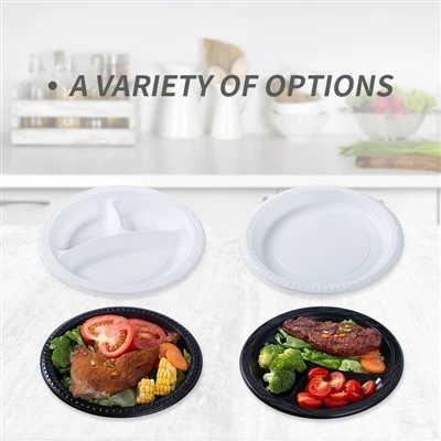 Microwave-safe Plastic Plates
